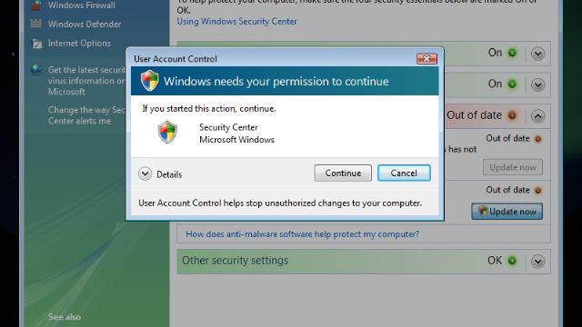 Usprawnij działanie UAC w Windows 7 1