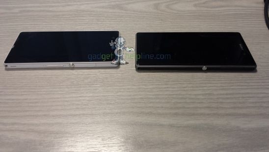 Sony Honami i Xperia Z (fot. gadgethelpline.com)