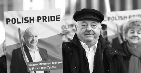 Nazywali go "księciem", chciał być burmistrzem Londynu. Nie żyje Jan Żyliński