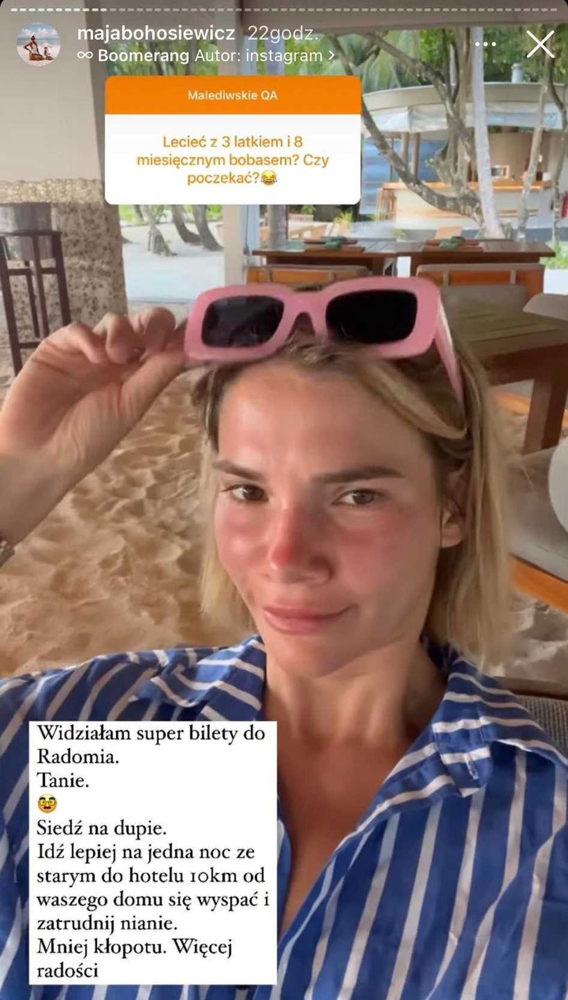 Maja Bohosiewicz szczerze o wakacjach z dziećmi