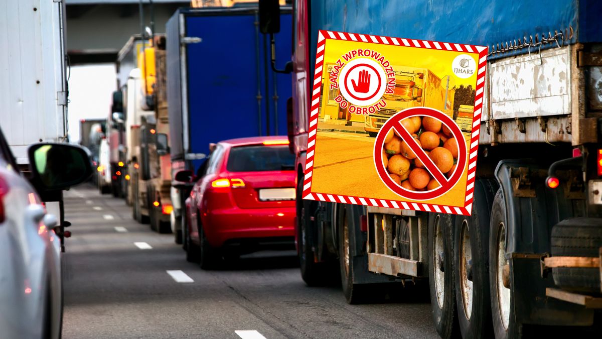 Transport owoców z Turcji zatrzymany