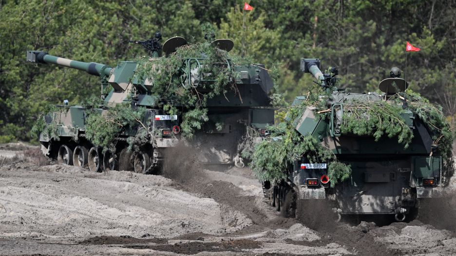 Armatohaubice samobieżne AHS Krab