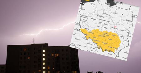 Prognoza pogody na czwartek. IMGW ostrzega przed burzami z gradem