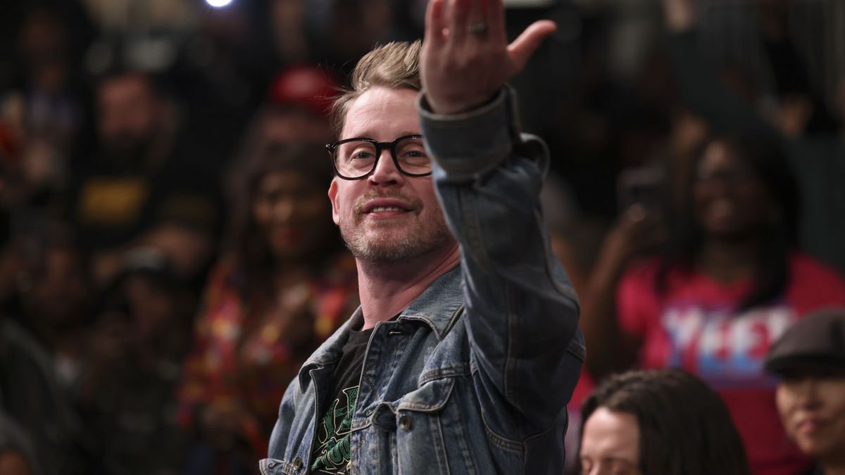 Monday Night RAW
NEW YORK, NEW YORK - MARCH 10: Macaulay Culkin During Monday night RAW at Madison Square Garden on March 10, 2025 in New York City. (Photo by WWE/WWE via Getty Images)
WWE