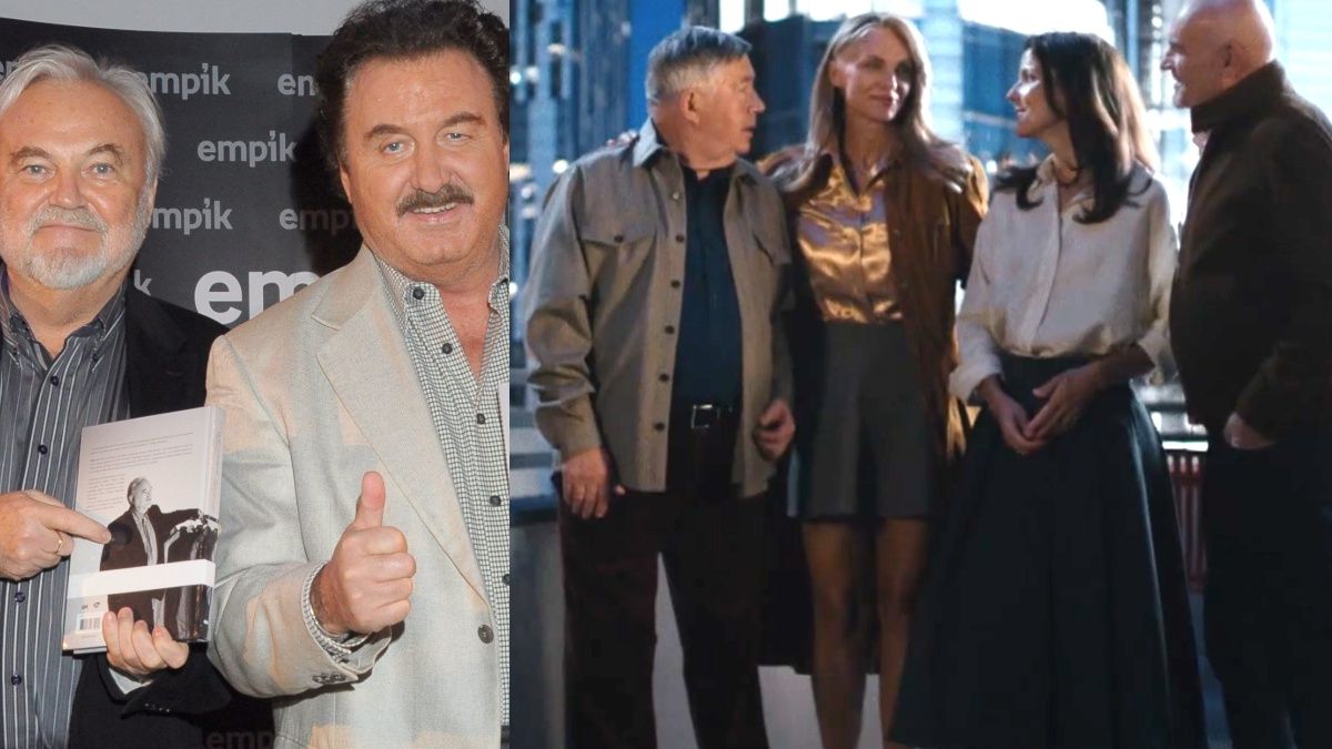 Andrzej Kosmala, Krzysztof Krawczyk, obsada serialu "Na Wspólnej
