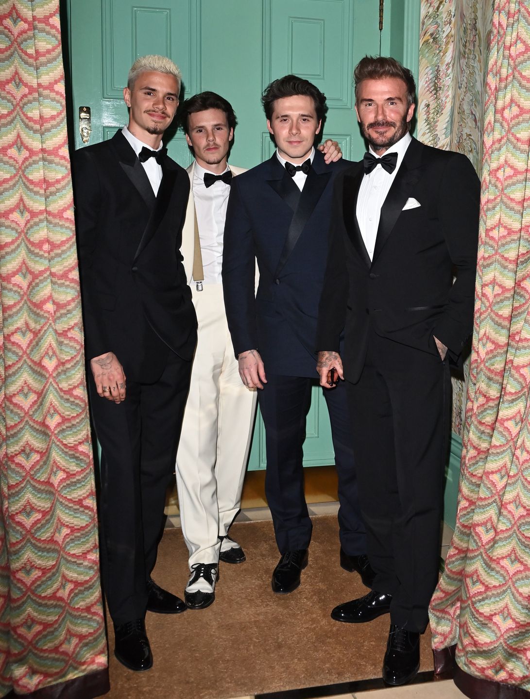 David Beckham z synami