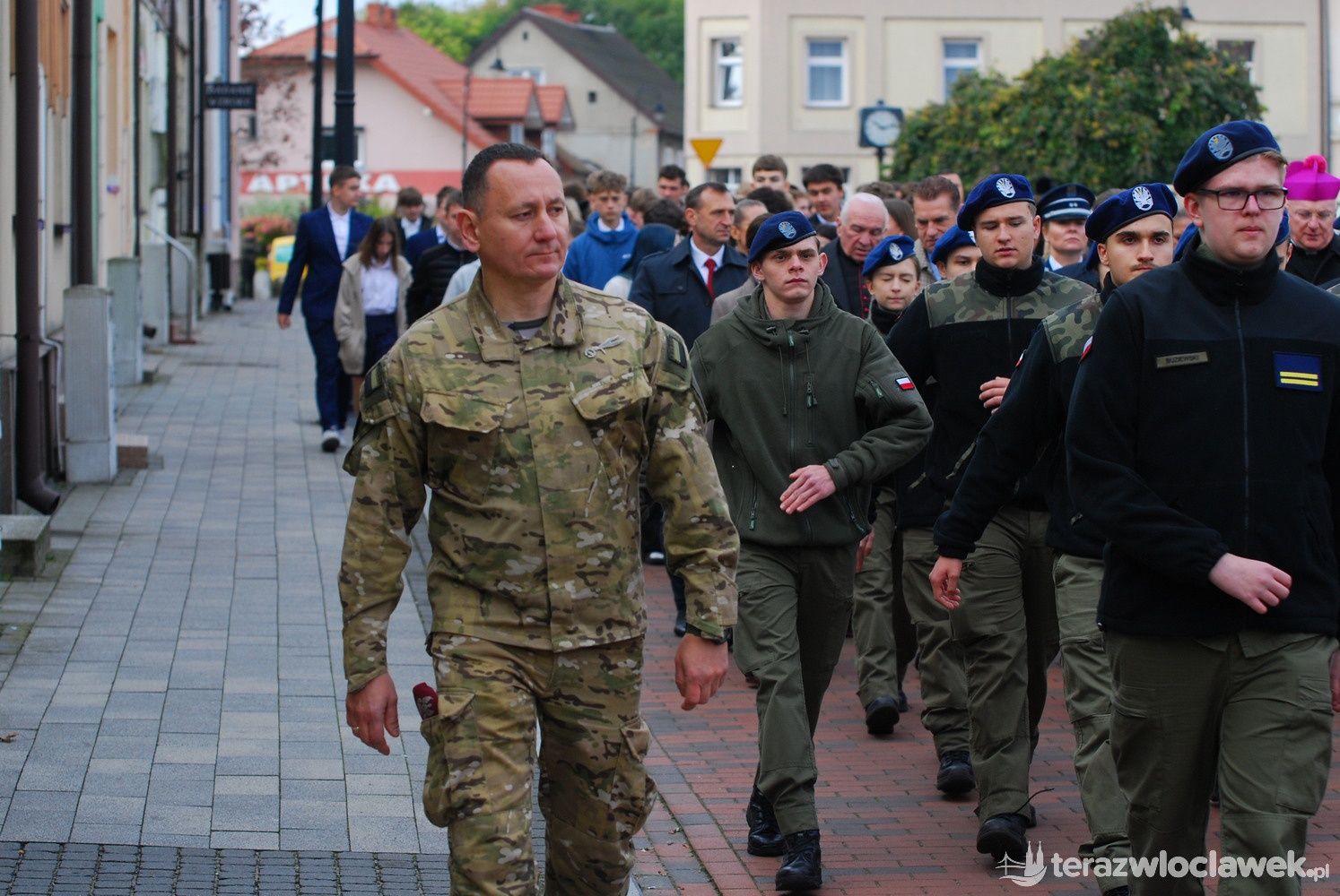 Otwarcie nowego budynku Zespołu Szkół w Kowalu i sztandar