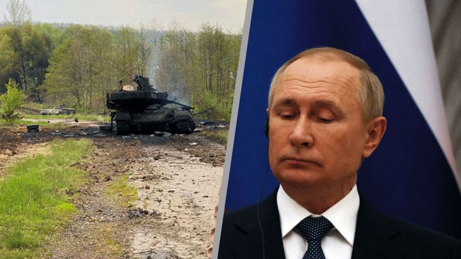Czołg T-90M obrócony w pył. Był chlubą rosyjskiej armii