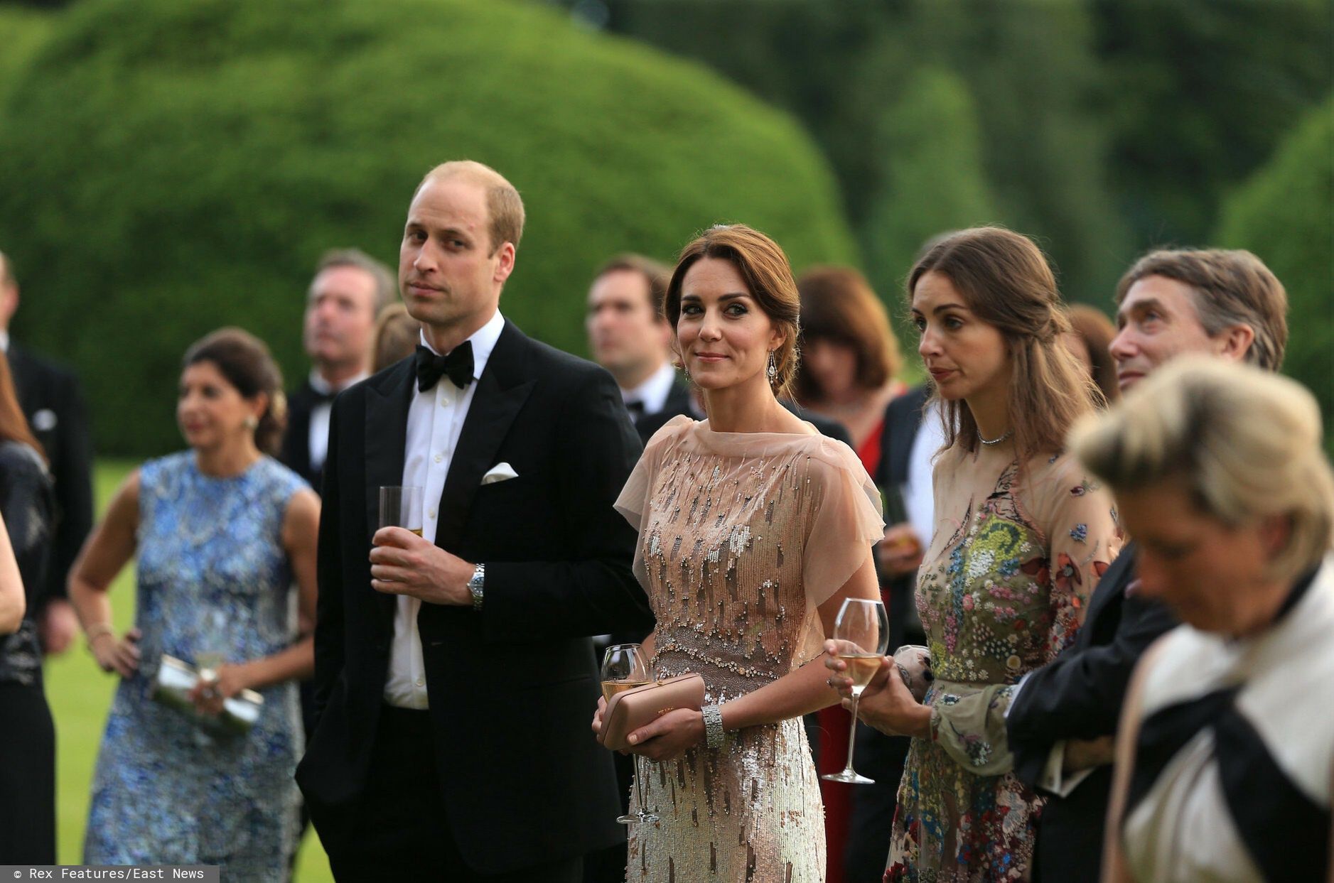Książę William, Księżna Kate i Rose Hanbury