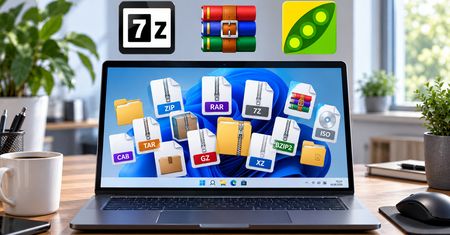 Jaki program do kompresowania plików? 7-Zip, WinRAR i PeaZip