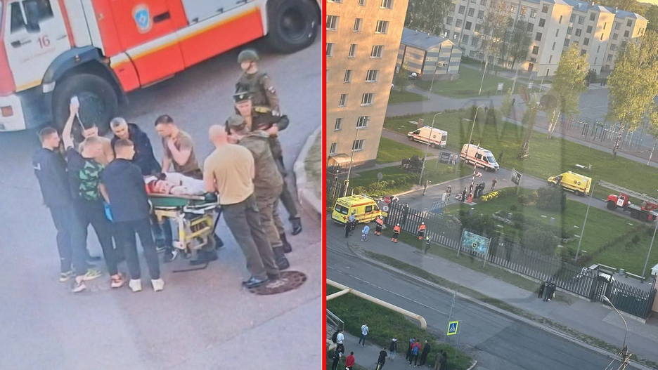Wybuch w wojskowej akademii w Petersburgu. Są ranni