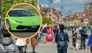 Kierowca lamborghini udawał Greka. Skończył z olbrzymim mandatem