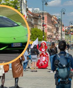 Kierowca lamborghini udawał Greka. Skończył z olbrzymim mandatem