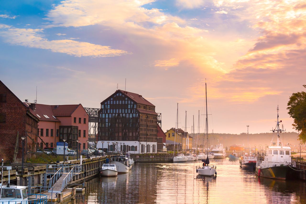 Port in Klaipeda