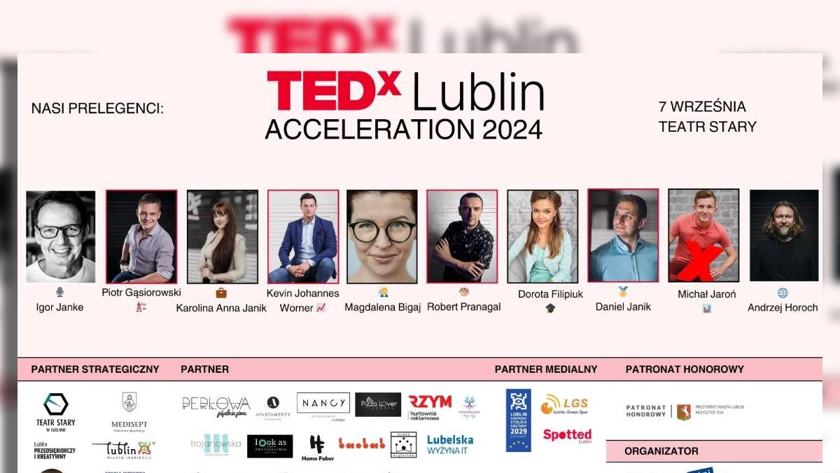 Poster TEDx Lublin