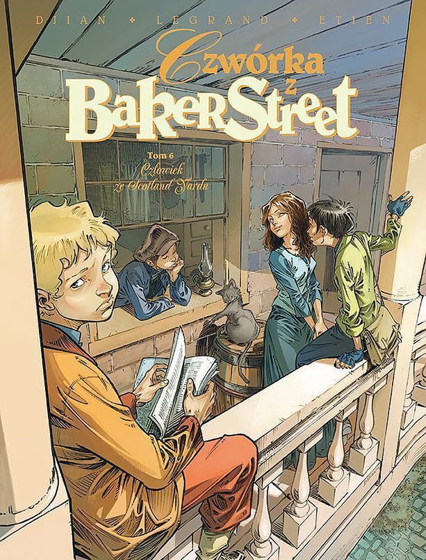 "Czwórka z Baker Street. Tom 6 – Człowiek ze Scotland Yardu" - recenzja