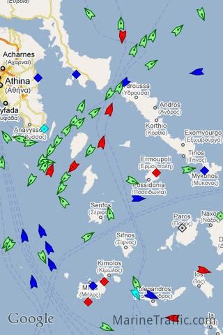 MarineTraffic Ship Positions