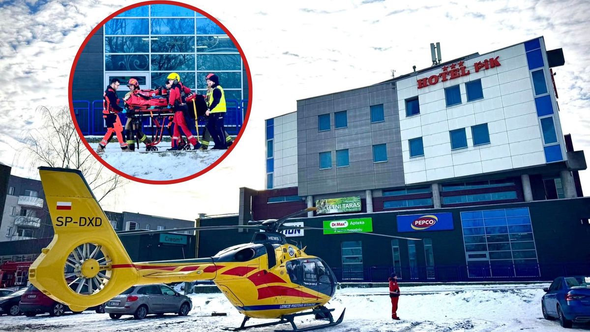 Dramatyczny wypadek w Mikołowie. 18-latka wpadła z okna hotelu