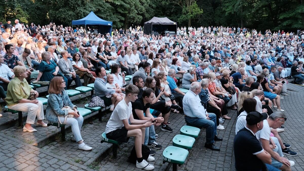 Koncert Budki Suflera w Muszli Koncertowej w Ogrodzie Saskim