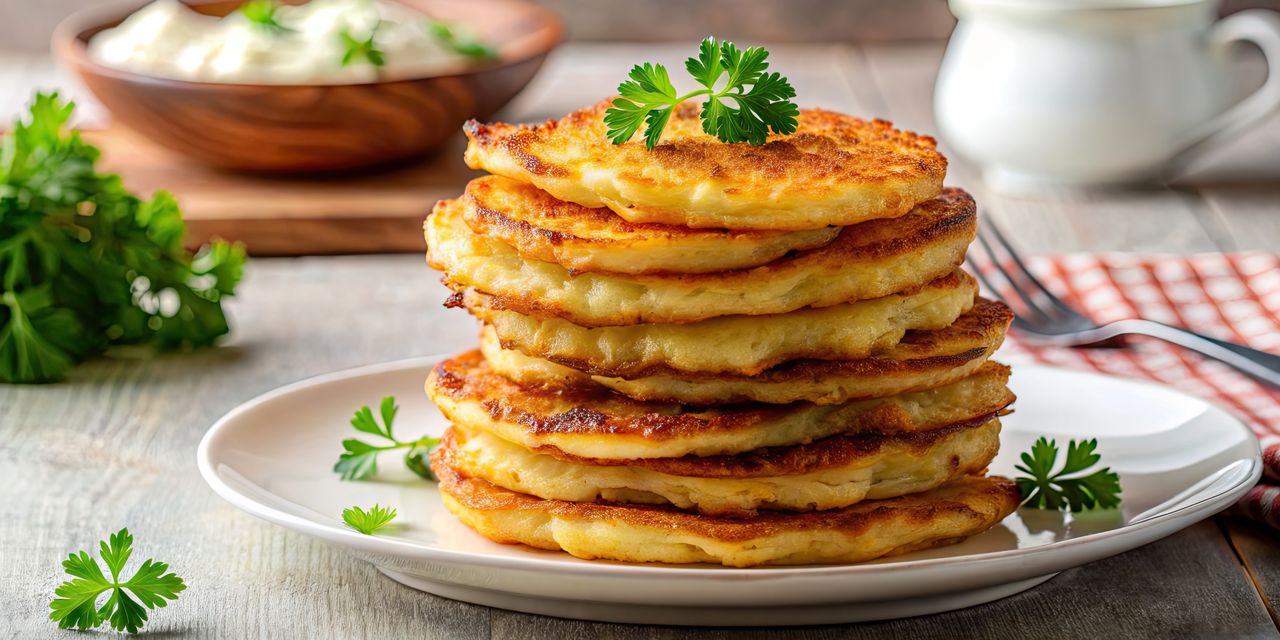 Make perfect potato pancakes in minutes with blender hack