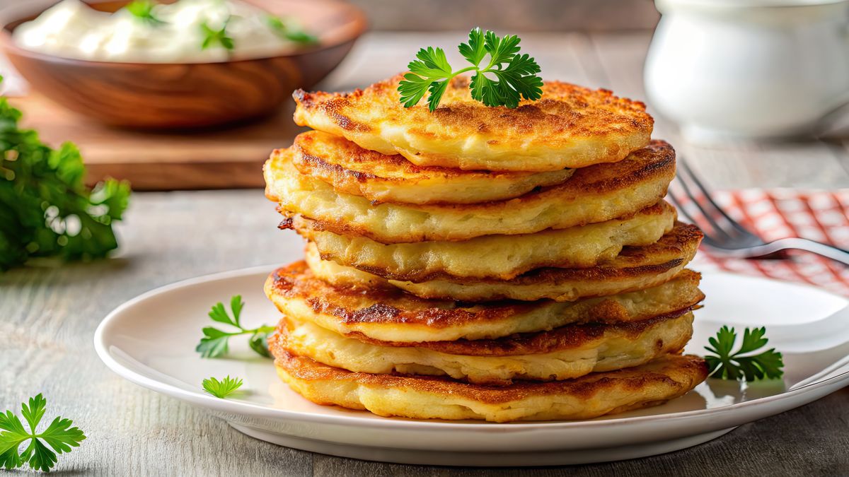 Placki ziemniaczane można zrobić bez użyć tarki i mozolnego ścierania warzyw