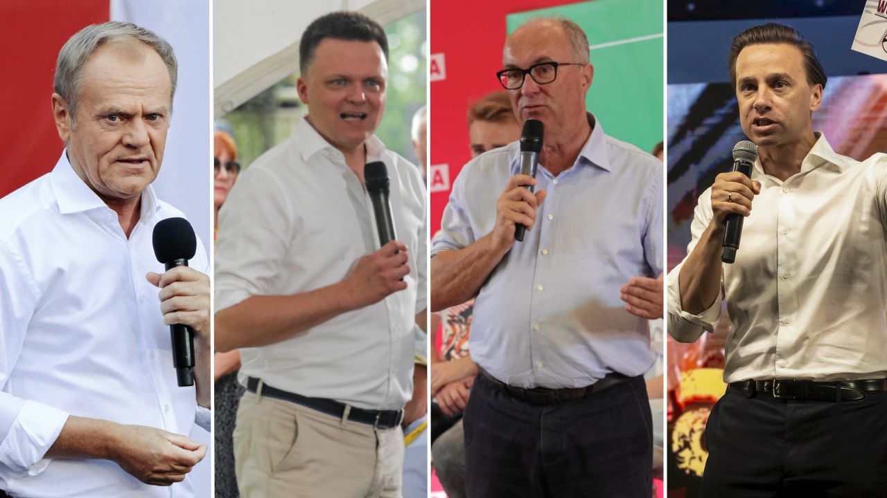 Liderzy partii podczas spotkań z wyborcami