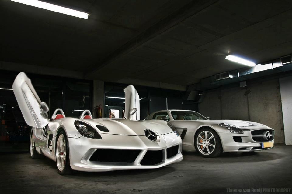 Thomas van Rooij - Mercedes SLR McLaren Stirling Moss and SLS AMG