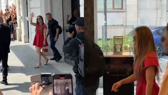 TŁUMY fanów czekały na Jennifer Lopez przed hotelem w Warszawie. Artystka wybrała się na luksusowe zakupy