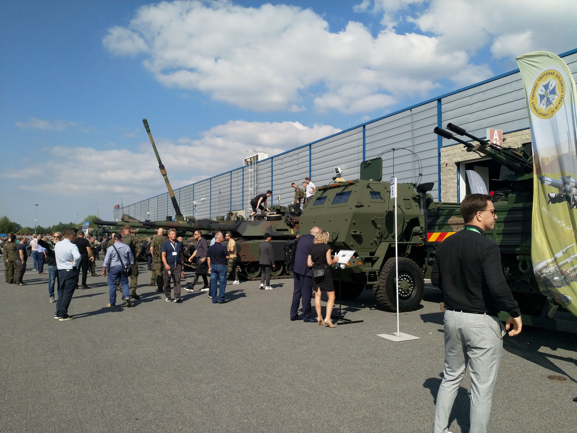 Jeden z fragmentów wystawy Wojska Polskiego.