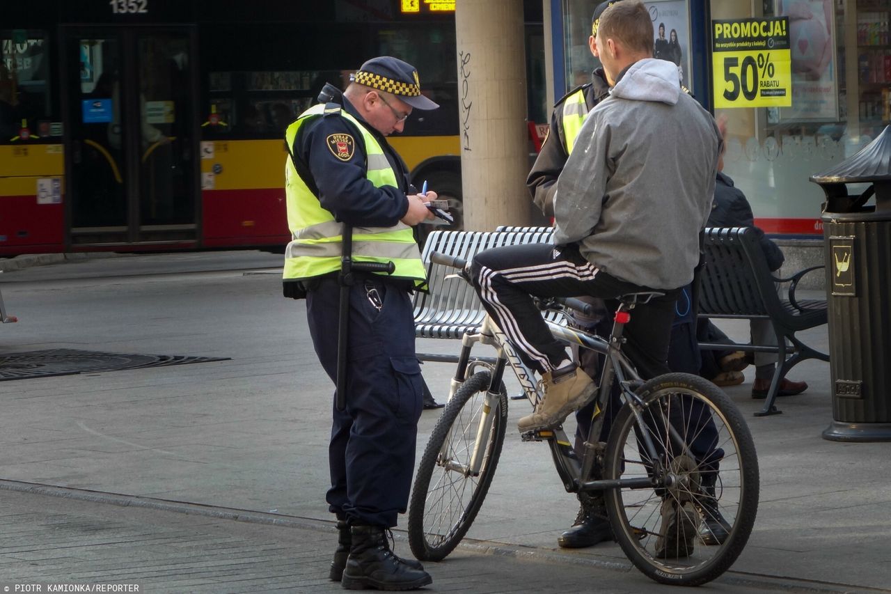 Straż gminna będzie mogła karać za brak karty rowerowej