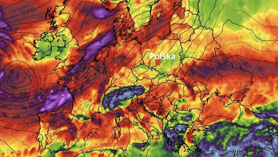 Siła wiatru do końca tygodnia