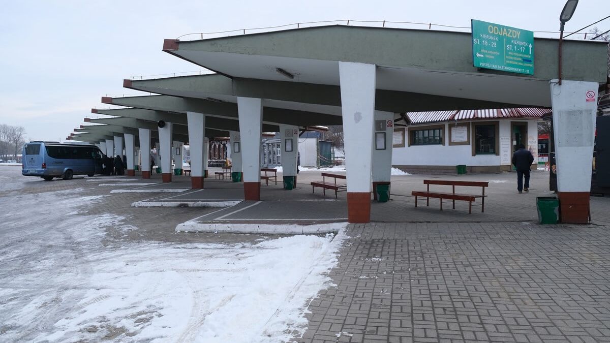 Dworzec autobusowy PKS przy al. Tysiąclecia w Lublinie