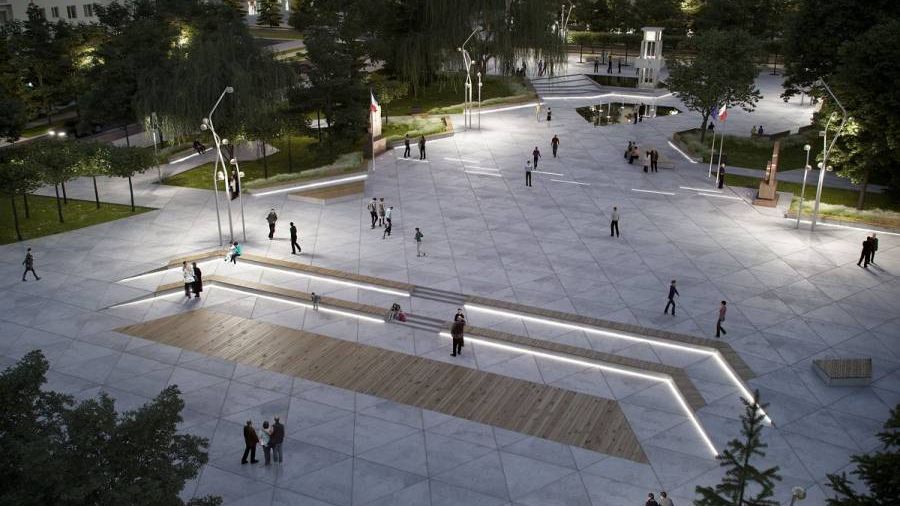 wizualizacja plac konstytucji