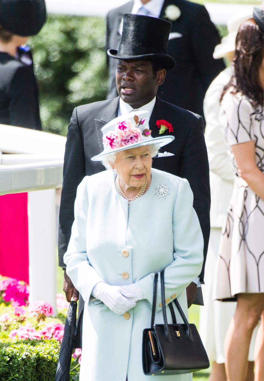 Królowa Elżbieta II i Nana Kofi Twumasi-Ankrah