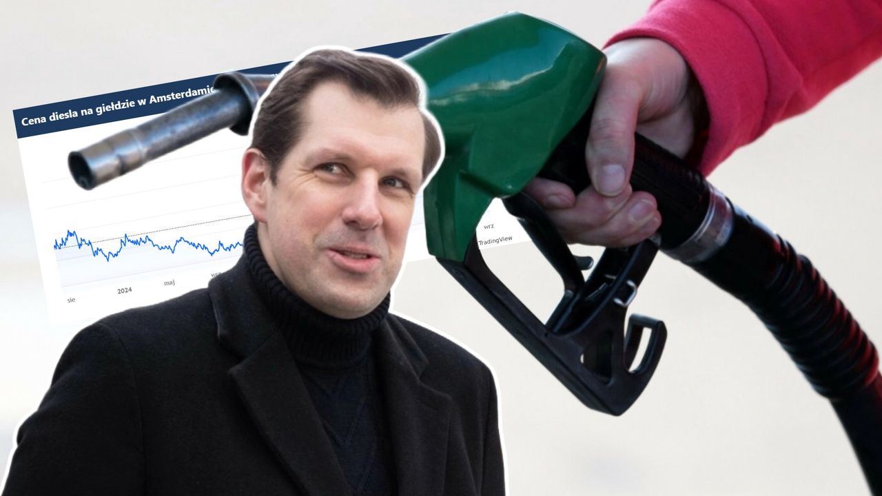 Wiceszef PiS nie zgadza się z ceną benzyny. Wyjaśniamy, czy to "wina Tuska"