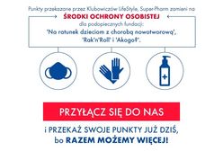 Super-Pharm działa charytatywnie, wspierając fundacje i nie tylko