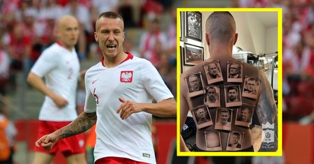 To nie żart. Pokazał, jaki chce zrobić sobie tatuaż