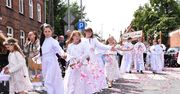 Procesja Bożego Ciała przeszła ulicami centrum Malborka. Tym razem od kościoła Matki Boskiej Nieustającej Pomocy do św. Jana Chrzciciela