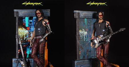 Cyberpunk 2077. Wielka i droga figurka Silverhanda w końcu zaprezentowana