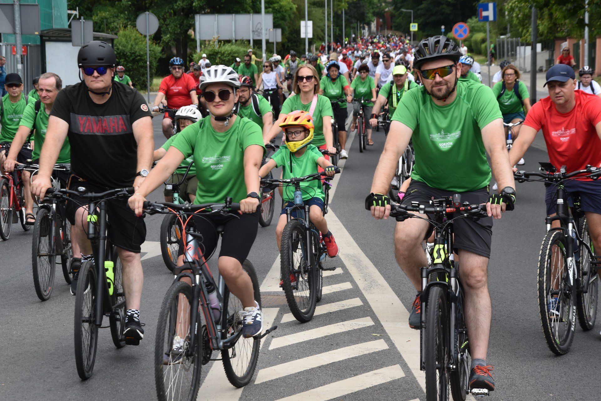 Organizowane cyklicznie masy rowerowe pokazują, że w Gorzowie są tysiące rowerzystów.