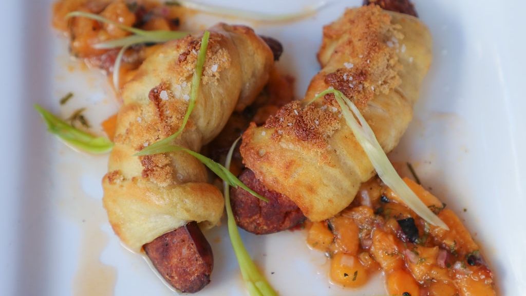 Kiełbasa w cieście