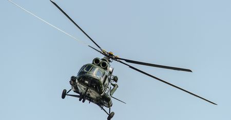 Wojskowy śmigłowiec Mi-8 rozbił się na przedmieściach Moskwy. Cała załoga zginęła
