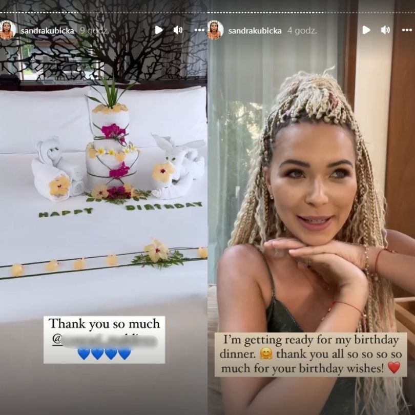 Sandra Kubicka świętuje 27. urodziny na Malediwach