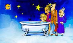 Lidl uwalnia karpia z wanny na święta (wideo)