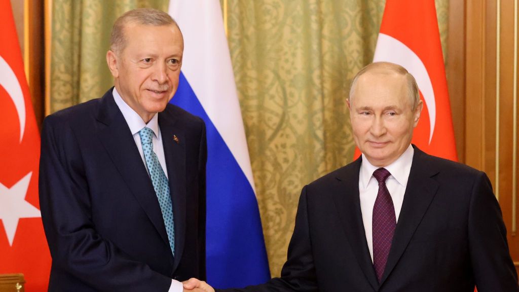 Recep Tayyip Erdogan i Władimir Putin