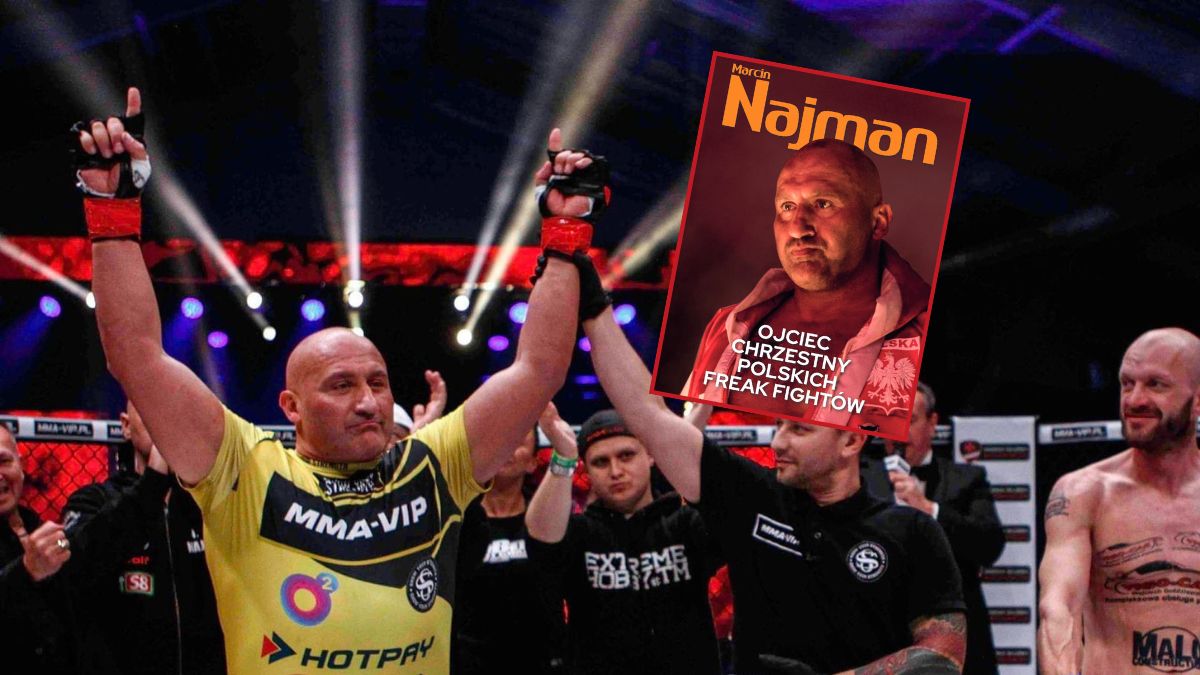 Marcin Najman pokazał okładkę autobiografii