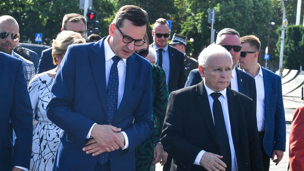 Jarosław Kaczyński, Mateusz Morawiecki