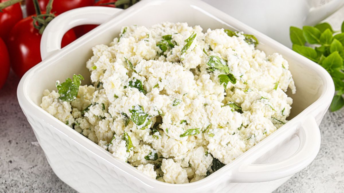 Twarożek z dodatkiem zioła