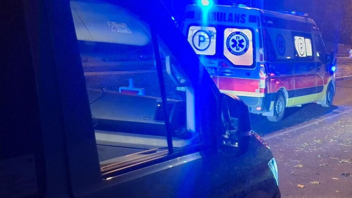 Wypadek w Olsztynie. Nie żyje mężczyzna