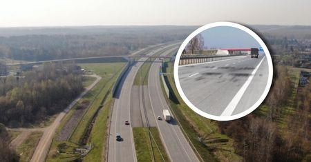 Wykonawca zawalił, więc teraz naprawia. Utrudnienia na oddanej dwa lata temu A1